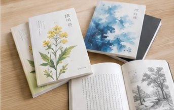 同人誌・自費出版の冊子イメージ