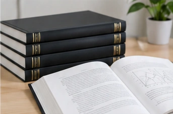 論文製本・卒業制作の冊子イメージ