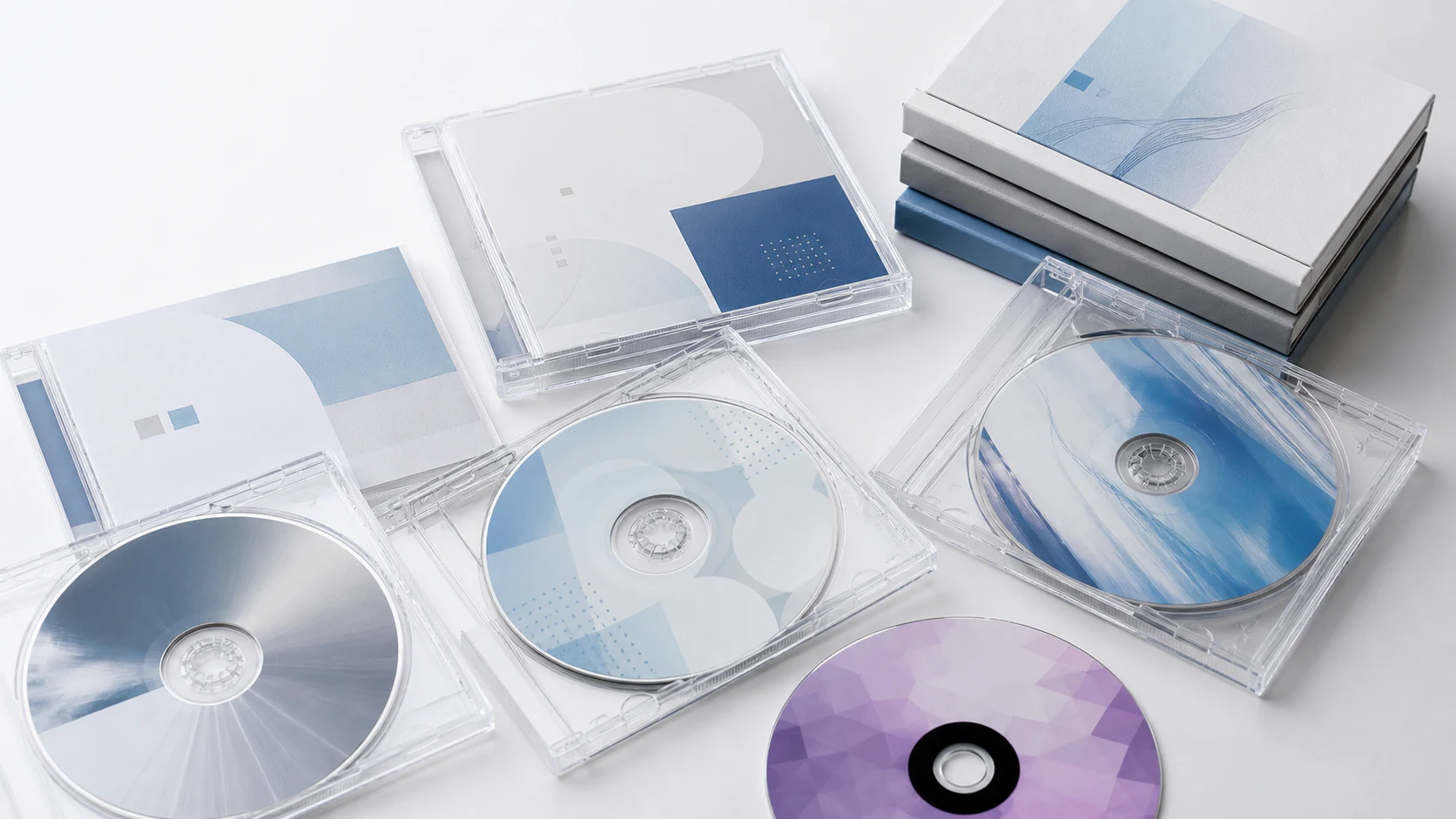 CDとDVDのメディア制作